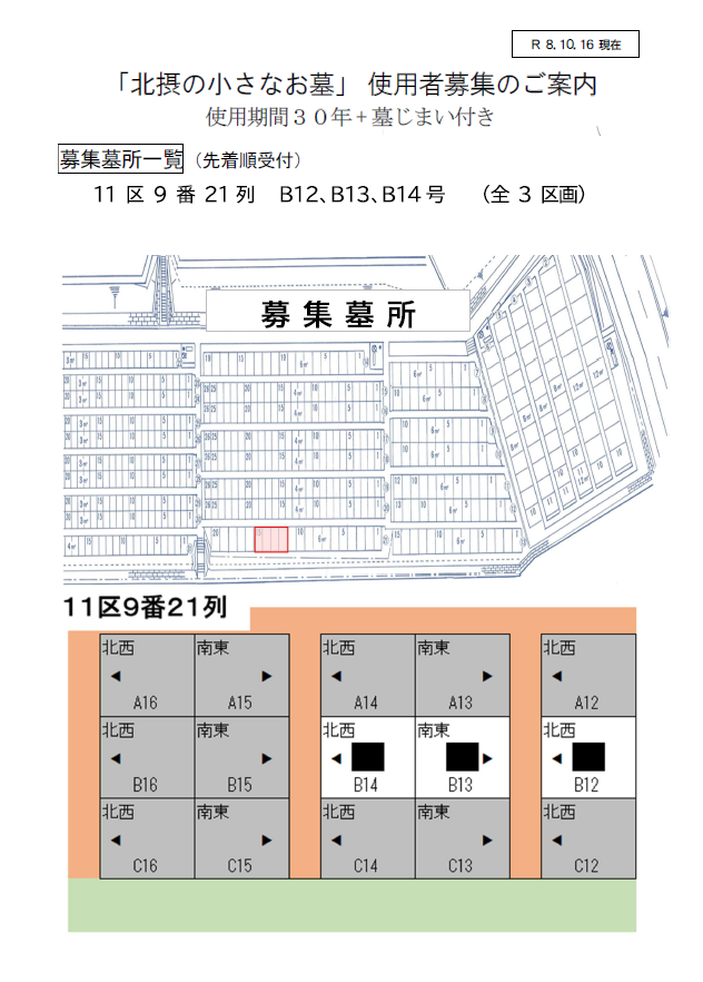 小さなお墓マップ